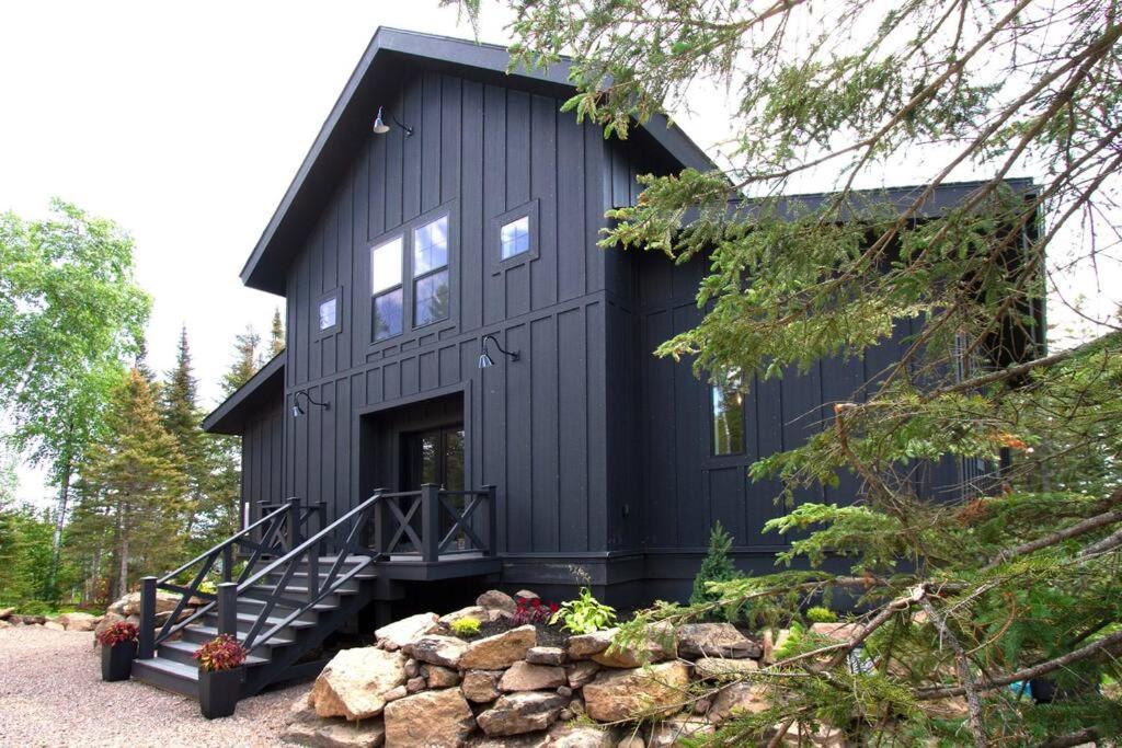 New Rustic Modern Cabin At Lutsen Mountains ภายนอก รูปภาพ
