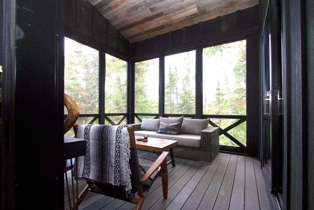 New Rustic Modern Cabin At Lutsen Mountains ภายนอก รูปภาพ